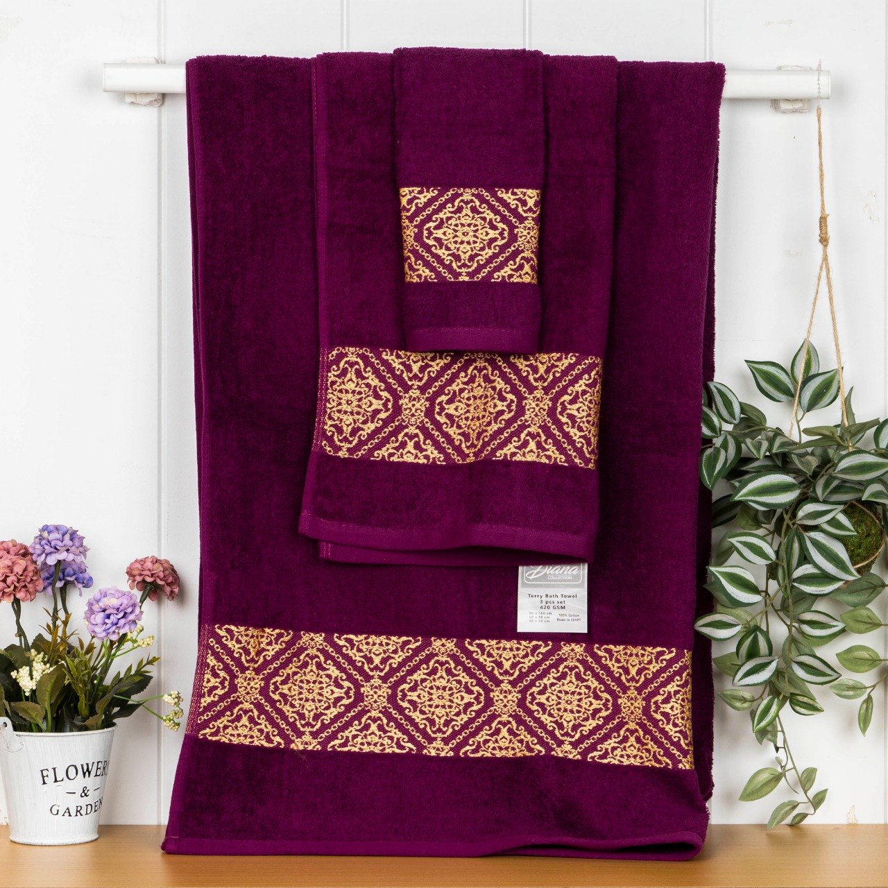 Bath Towels – Diana Collection Weaving Terry for 